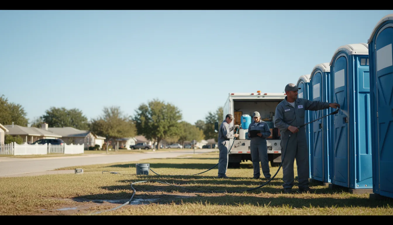 Long-Term Portable Toilet Rental in Colesburg, IA near me